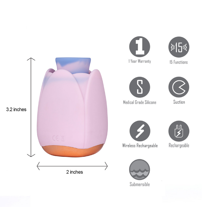 TULIP Suction Toy With Wireless Charging (8130228584665)