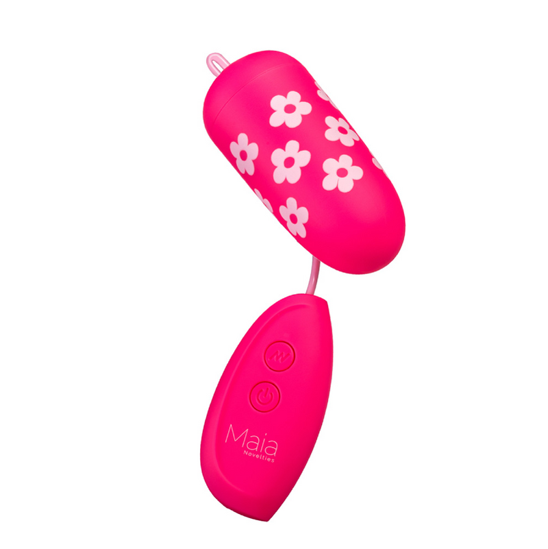 VIBELITE Rosie Rechargeable Wired Control Bullet Silicone Print (8106050781401)