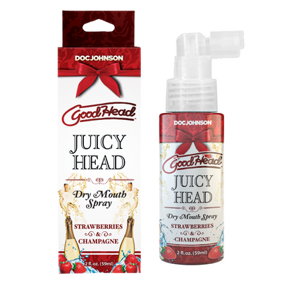 GoodHead - Juicy Head - Dry Mouth Spray - Strawberries & Champagne - 2 fl. oz. (8118429384921)