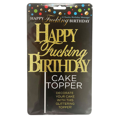 Happy F'ing Birthday Cake Topper (8148203897049)