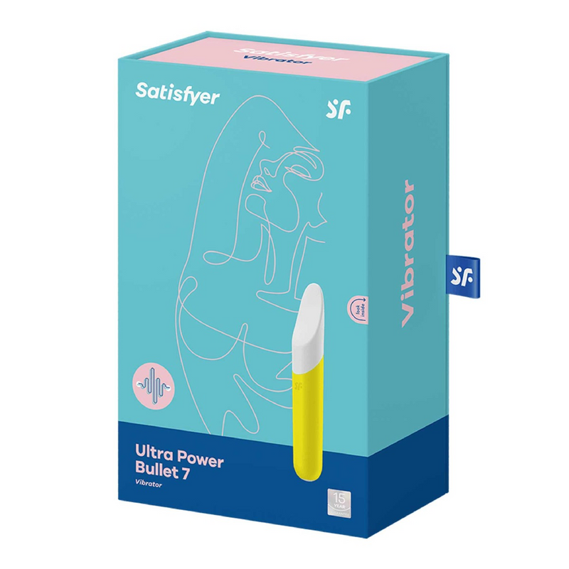 Satisfyer Ultra Power Bullet 7-Yellow (8109358481625)