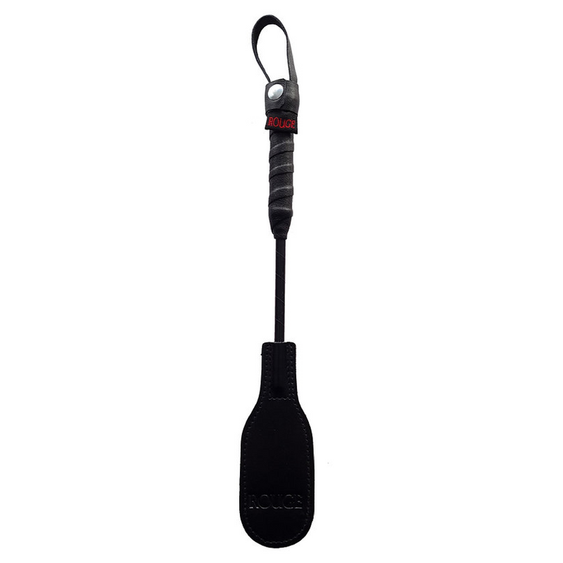 Mini Leather Oval Paddle - Black (8134890520793)