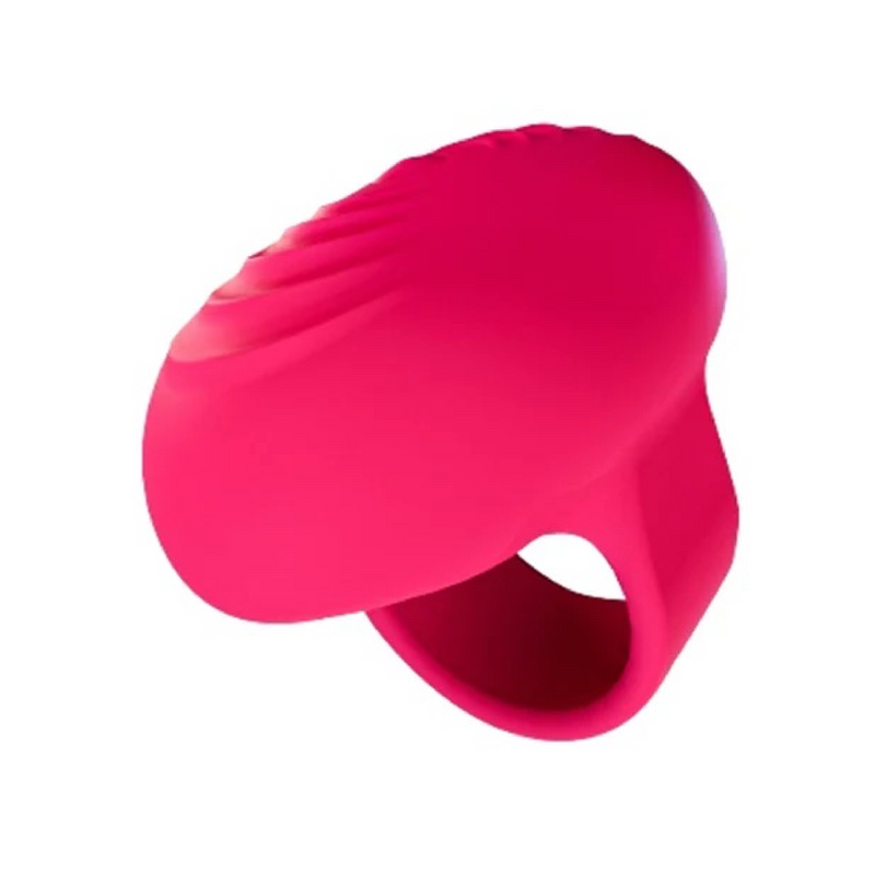 RUBY Rechargeable Silicone Vibrating Finger Ring (8106616946905)