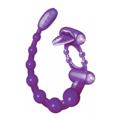 Wet Dreams Super Xtreme Vibrating Scorpion Silicone Cockring Waterproof Purple (1452872532067)