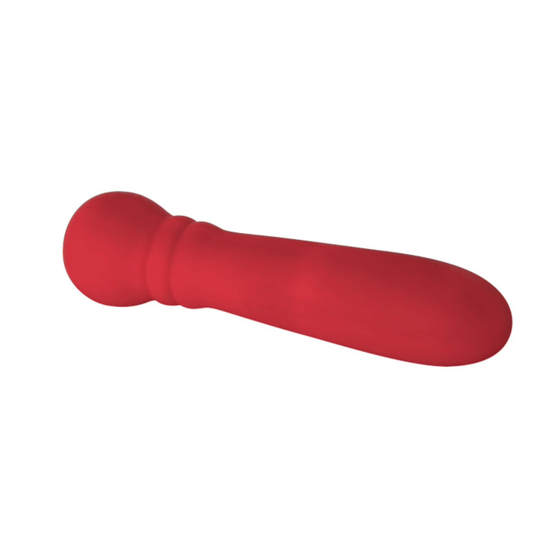 Lady In Red Silicone USB Rechargeable Bullet Waterproof Red 4.27 Inch (4454527336547)