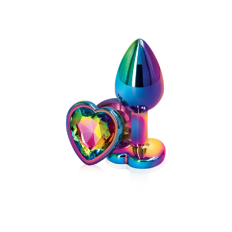 Rear Assets - Multicolor Heart - Small - Rainbow (6150276251845)