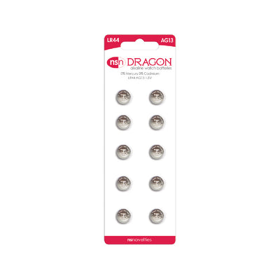 Dragon Batteries: 10pk Alkaline AG13/LR44 (6150298009797)