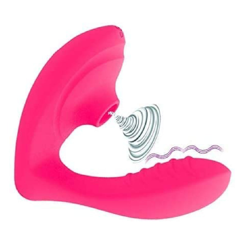 BESO PLUS SUCTION VIBRATOR - PINK (4705892860003)