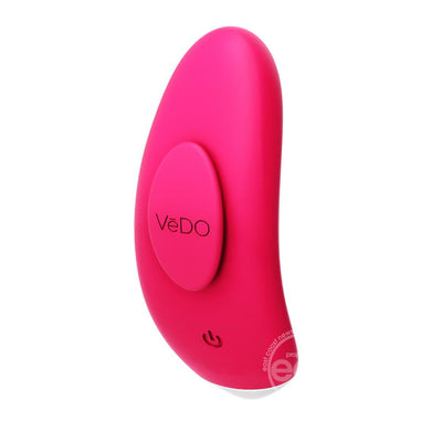 VeDO Niki Rechargeable Silicone Panty Vibrator - Foxy Pink (6109063577797)