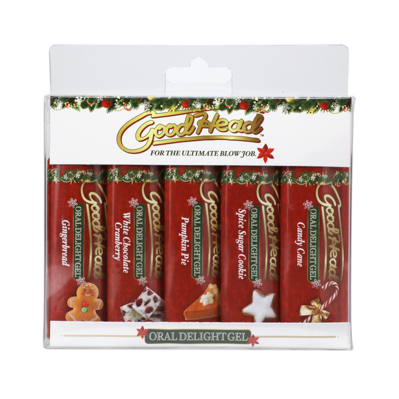 GoodHead Oral Delight Gel - Holiday 5 Pack - 1 fl. oz (7995525562585)