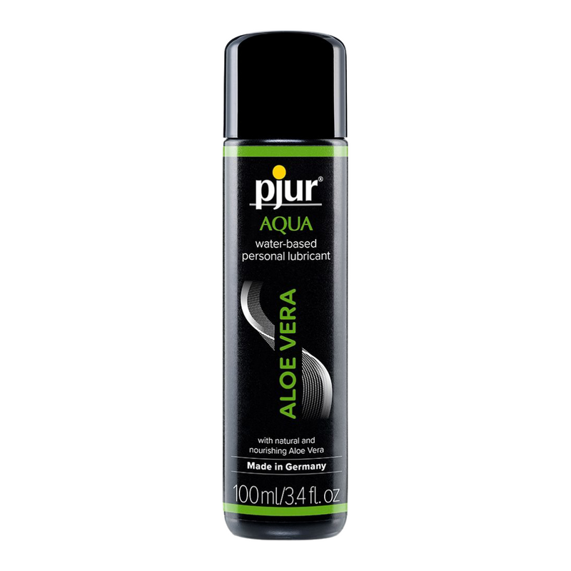 Pjur Aqua Aloe Water Based Lubricant 3.4oz (8002081030361)