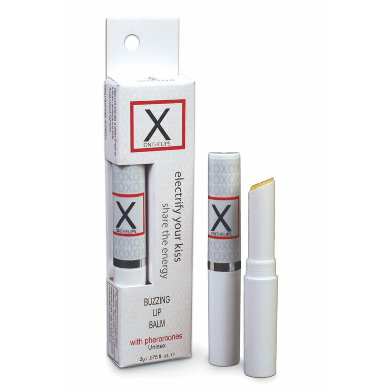X On the Lips Buzzing Lip Balm with Pheromones - Original Balm (4675716481123)