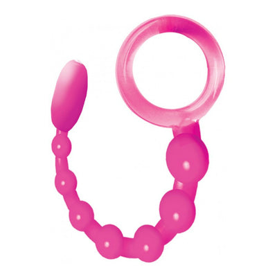 Wet Dreams Sex Snake Silicone Vibrating Anal Beads Pink Passion (744683864163)