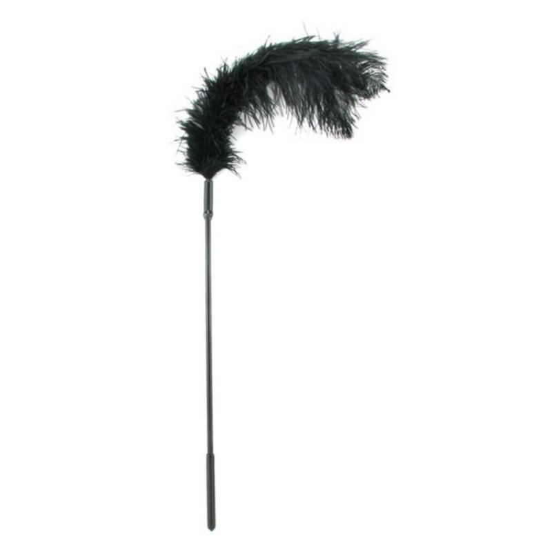 Ostrich Tickler Black (744626454627)