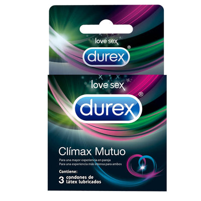 Durex Climax Mutuo, 3 piezas (6092622495941)