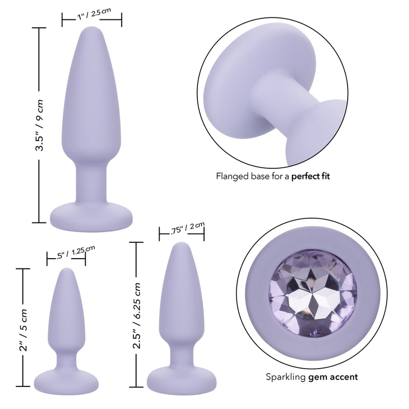 First Time® Crystal Booty Kit - Purple (7624514765017)