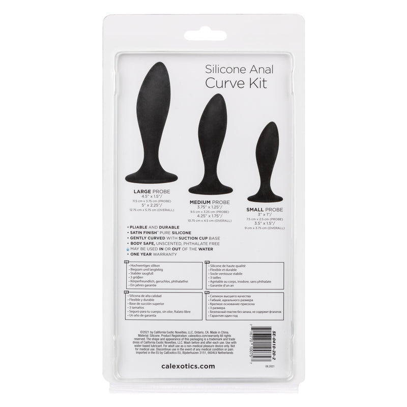 Silicone Anal Curve Kit (7625010348249)