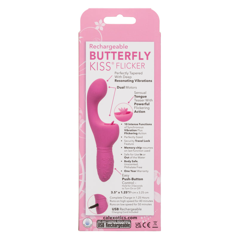 Rechargeable Butterfly Kiss® Flicker - Pink (7659143332057)