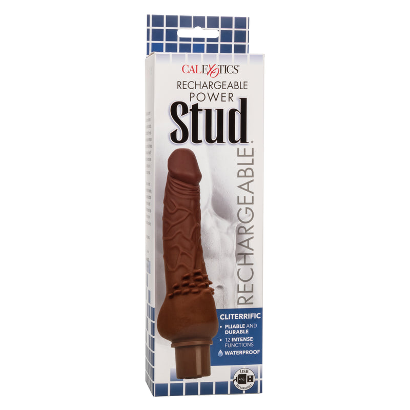 Rechargeable Power Stud® Cliterrific™ - Brown (7659168071897)