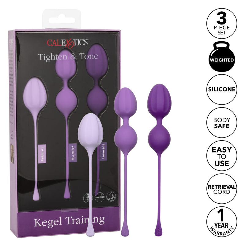 Kegel Training (3 piece) Set - Purple (7625069789401)