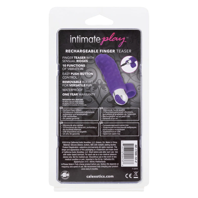 Intimate Play Rechargeable Finger Teaser (4650564026467)