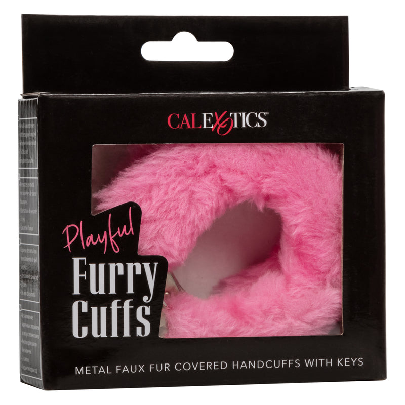 Playful Furry Cuffs - Pink (6934324543685)