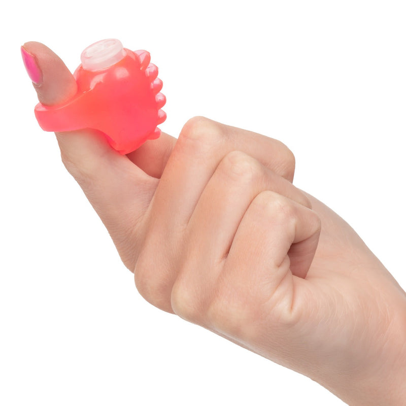 Foil Pack Vibrating Finger Teaser - Pink (7624505327833)