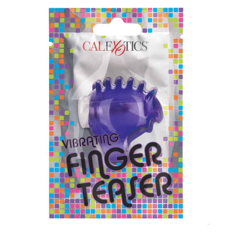 Foil Pack Vibrating Finger Teaser  - Purple (7624506966233)