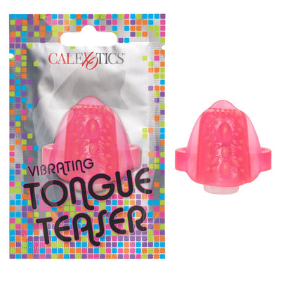 Foil Pack Vibrating Tongue Teaser - Pink (7624508080345)