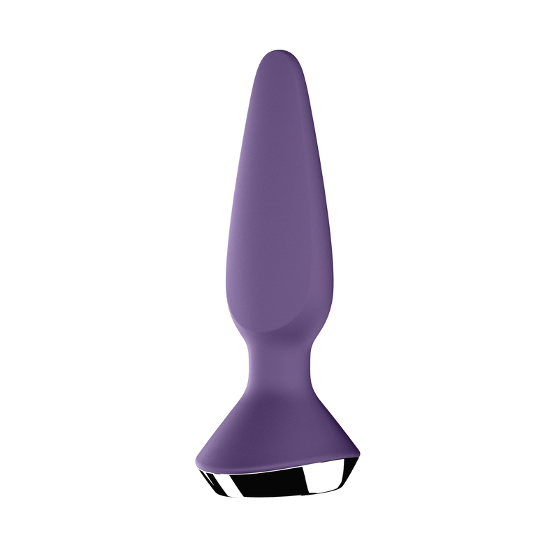 Satisfyer Plug-ilicious 1 Silicone Vibrating Anal Plug - Purple (6907115798725)