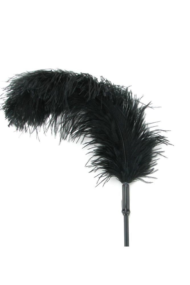 Ostrich Tickler Black (744626454627)