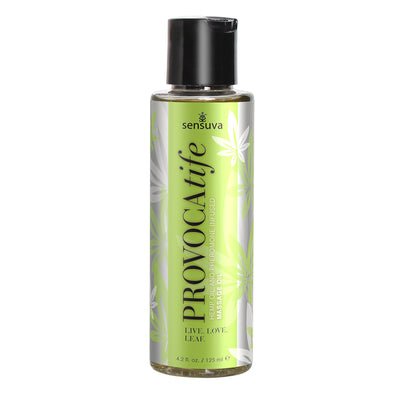 Provocatife Hemp Oil & Pheromone Infused Massage Oil 4.2 fl.oz. Bottle (7731431309529)