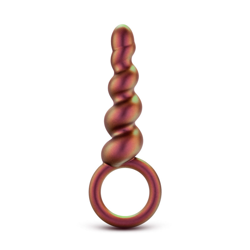 Anal Adventures Matrix - Spiral Loop Plug - Copper (7813624135897)