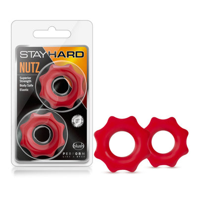 Stay Hard - Nutz - Red (4529336221795)