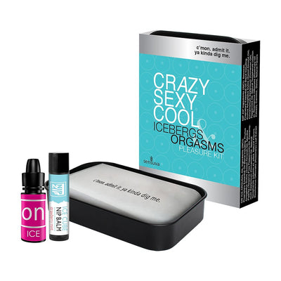 Crazy Sexy Cool "Icebergs & Orgasms" Cooling Arousal Kit (4675243147363)
