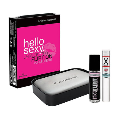 Hello Sexy "Let's Get our Flirt On" Pleasure Kit (4675234136163)