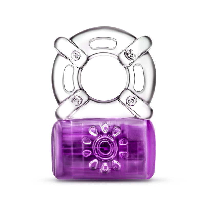 Play With Me - One Night Stand Vibrating C-Ring - Purple (7814902382809)