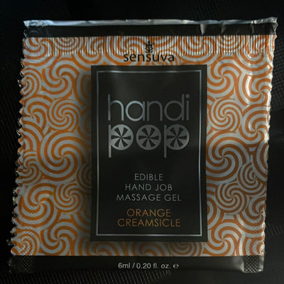HandiPop Edible Handjob Massage Gel Orange Creamscicle (7731489112281)