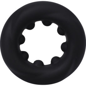ROCK SOLID - The Twist - Silicone C-Ring - Black (7816981577945)