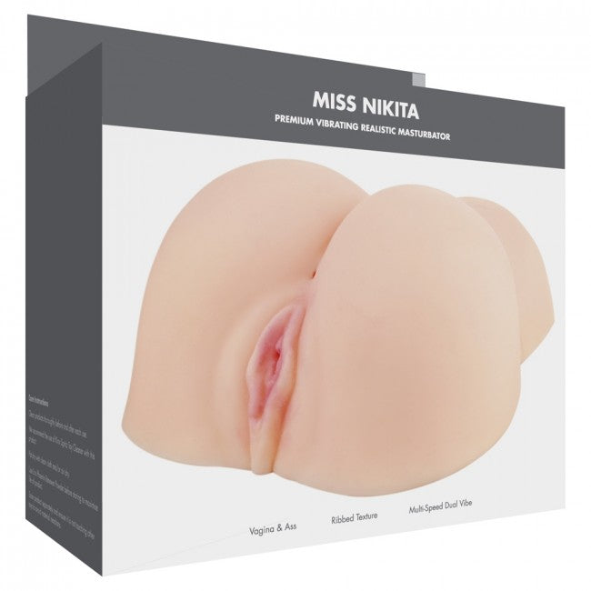 Linx Miss Nikita Premium Vibrating Realistic Masturbator Flesh Os (4300634161251)
