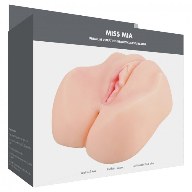 Linx Miss Mia Premium Vibrating Realistic Masturbator Flesh Os (4583748304995)