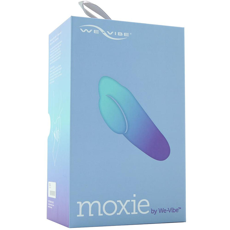 We-Vibe Moxie Wearable Clitoral Vibrator in Aqua (4007085604963)