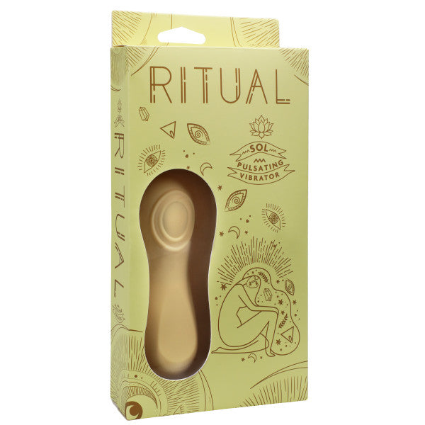 RITUAL - Sol - Rechargeable Silicone Pulsating Vibe - Yellow (7818994122969)
