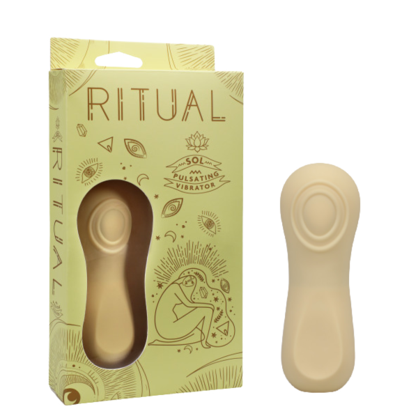 RITUAL - Sol - Rechargeable Silicone Pulsating Vibe - Yellow (7818994122969)