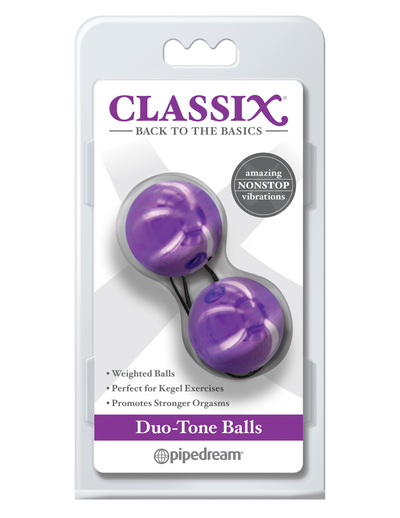 Classix Duo-Tone Balls - Purple (6643703283909)