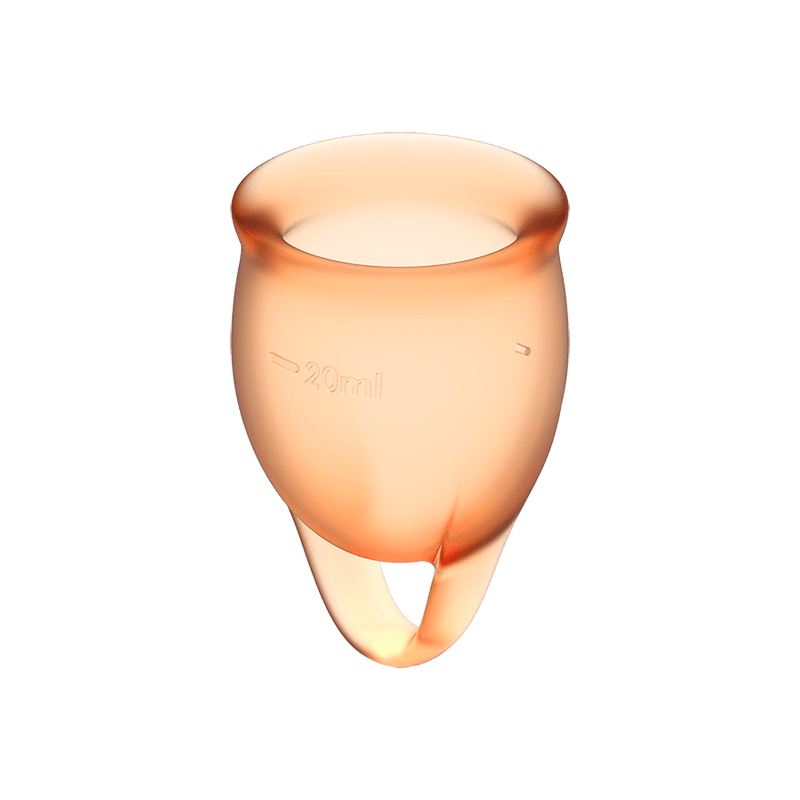 Feel Confident Menstrual Cup - Orange (6721204814021)