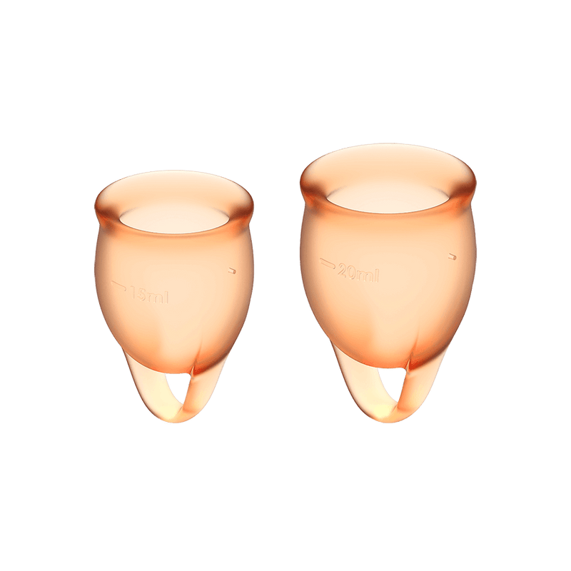 Feel Confident Menstrual Cup - Orange (6721204814021)