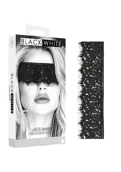 Lace Mask Black (7900204400857)