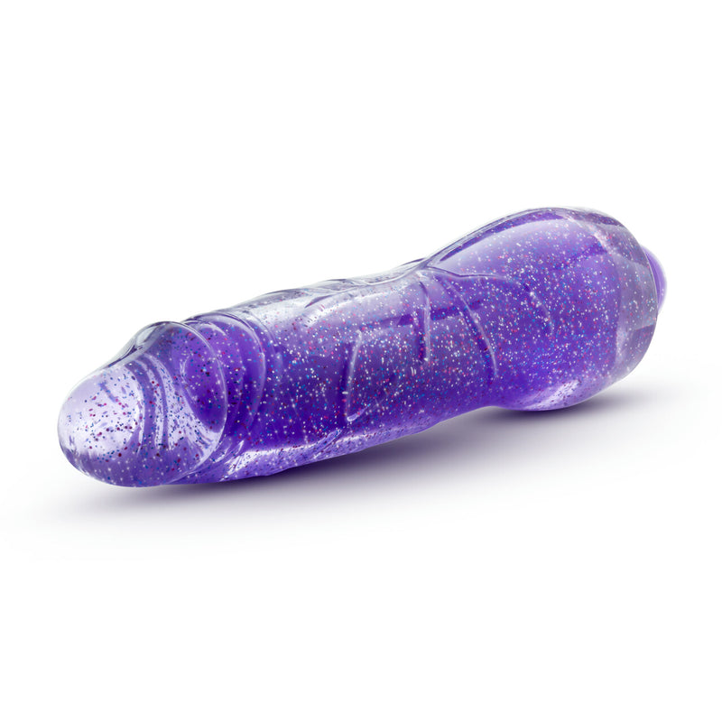Glow Dicks - Molly Glitter Vibrator - Purple (6697155756229)