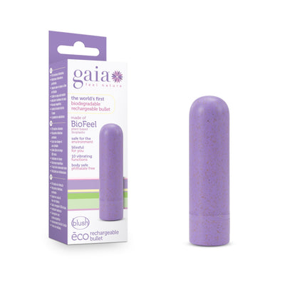 Gaia - Eco Rechargeable Bullet - Lilac (4678897860707)